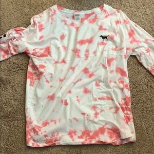 Long Sleeve PINK Brand Tee